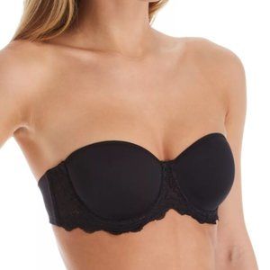BLACK strapless bra Triumph 36B